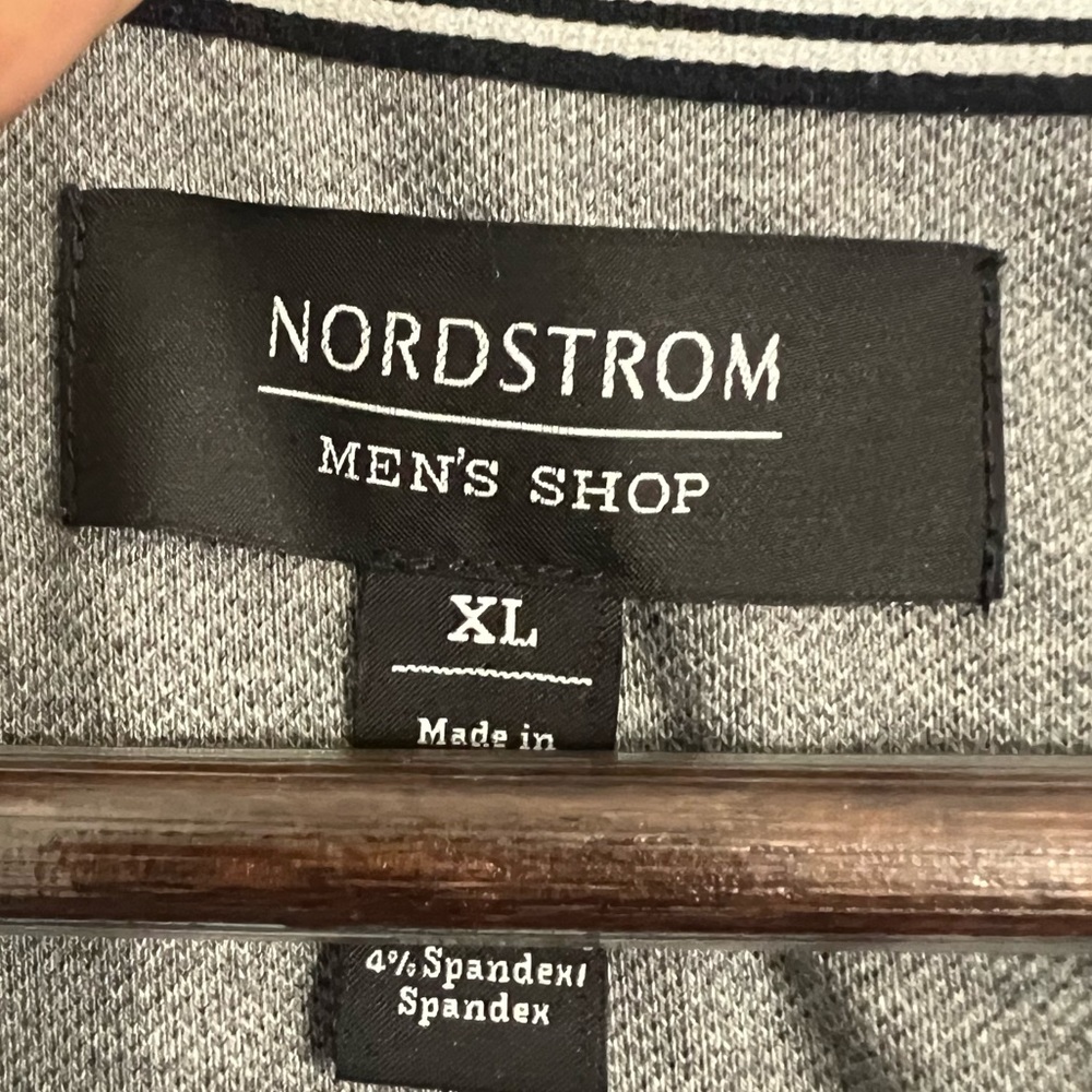 Nordstrom Mens Shop Baby Blue Blue Polo - Picture 8 of 11